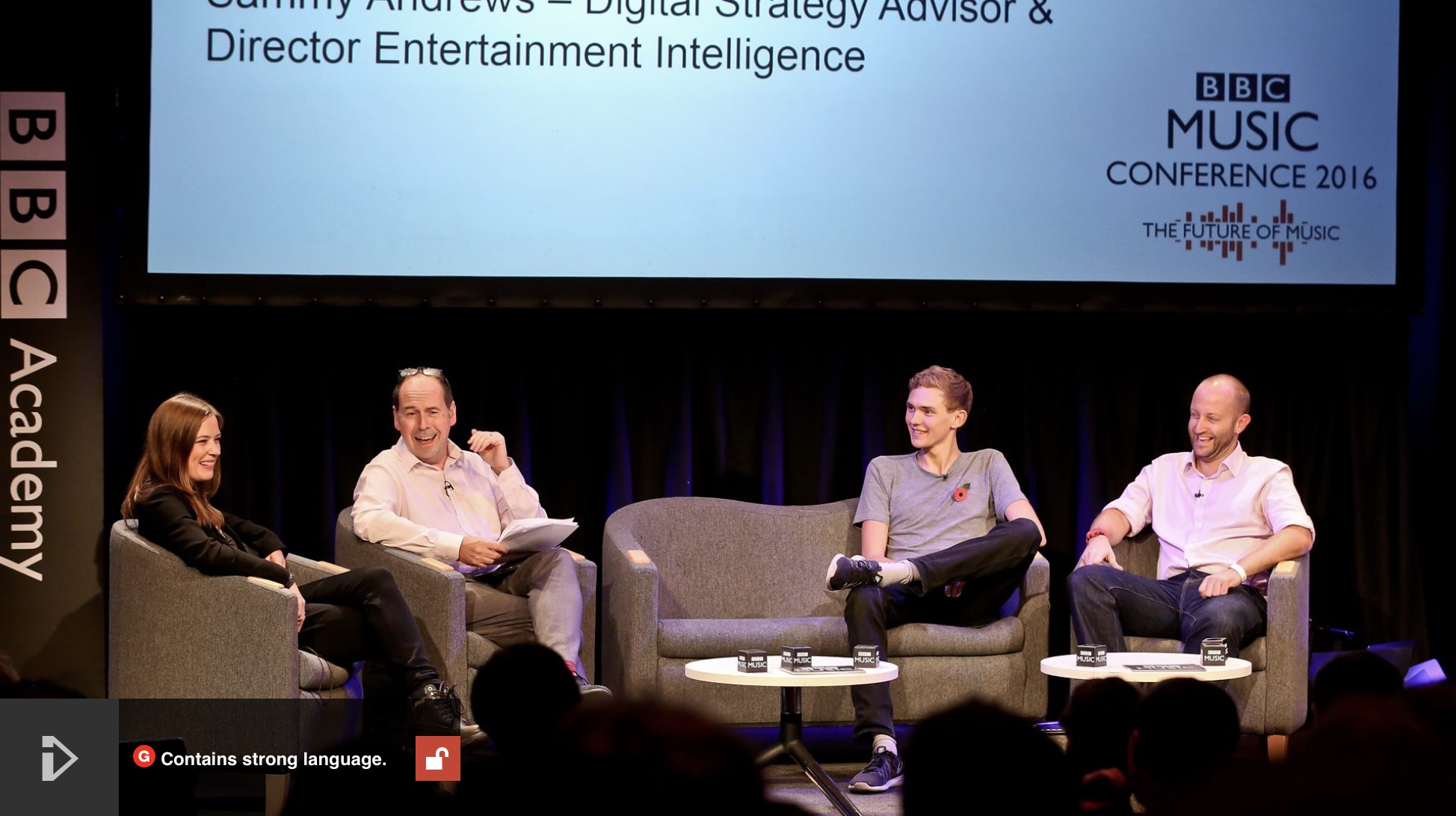 BBC Future Music Conference 2016 – The End of Innovation in Digital Music