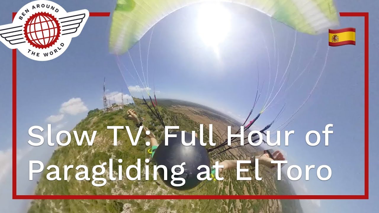 Slow TV: Full Hour of Paragliding at El Toro