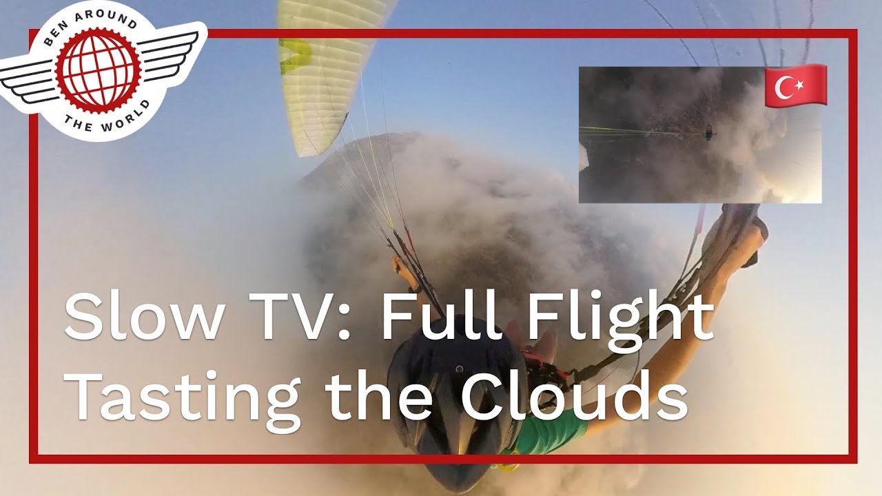 SlowTV: Oludeniz Full Cloud Flight