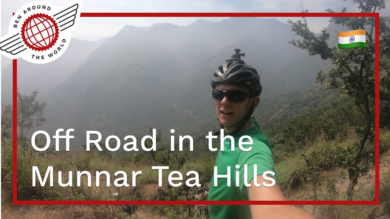 Off Road in the Munnar Tea Hills, India Bikepacking