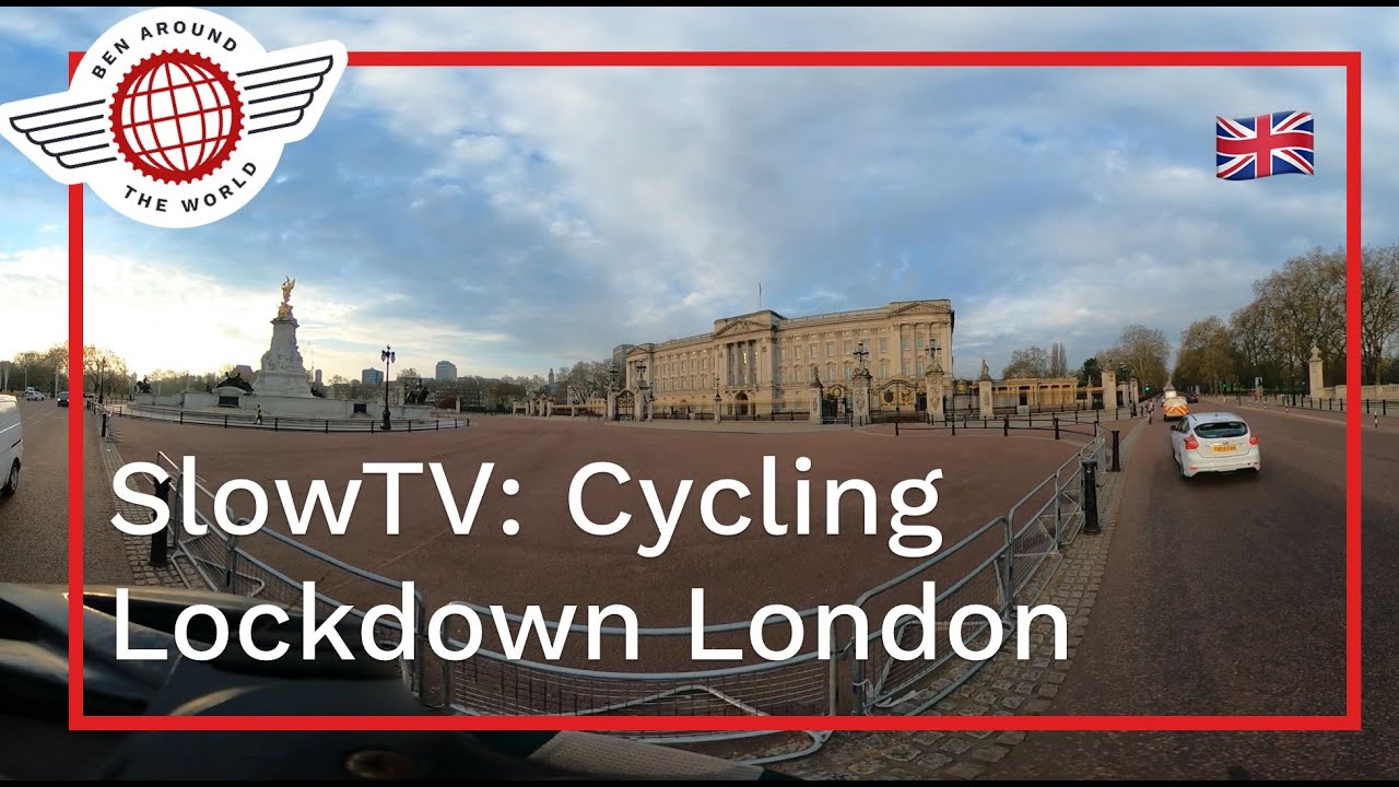 SlowTV: Full Hour Cycle Around Lockdown London