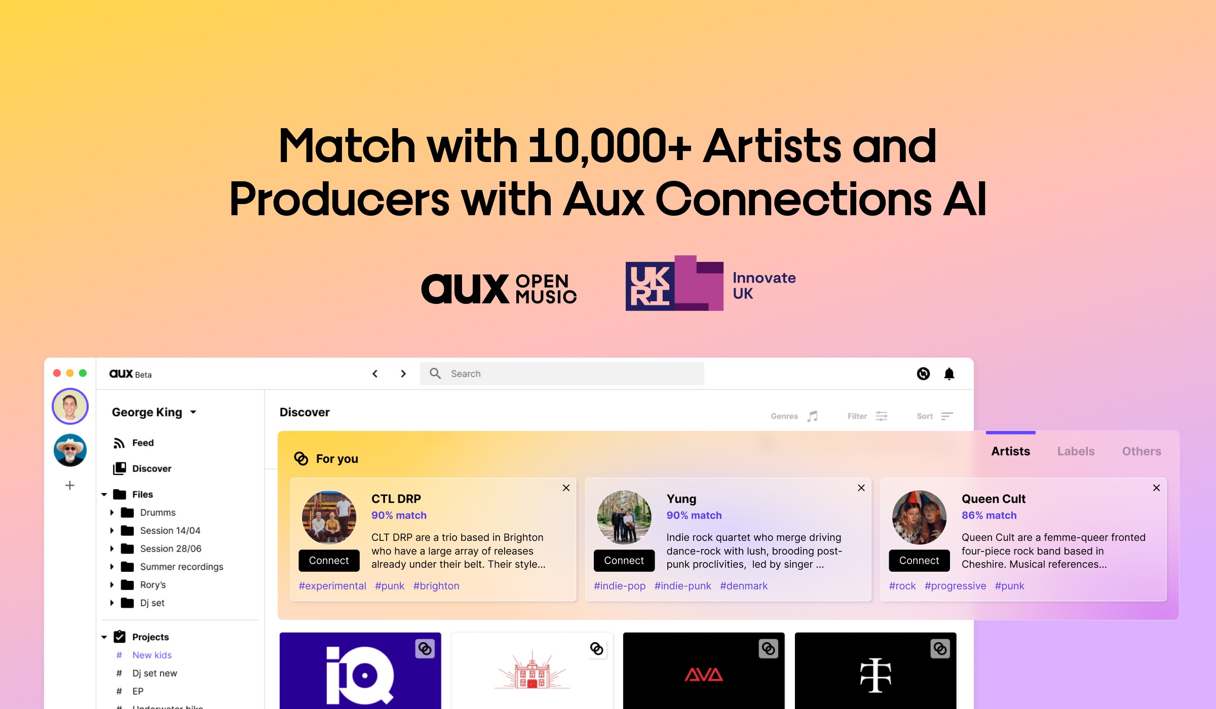 Aux Launches Connections AI – Part Funded by Innovate UK