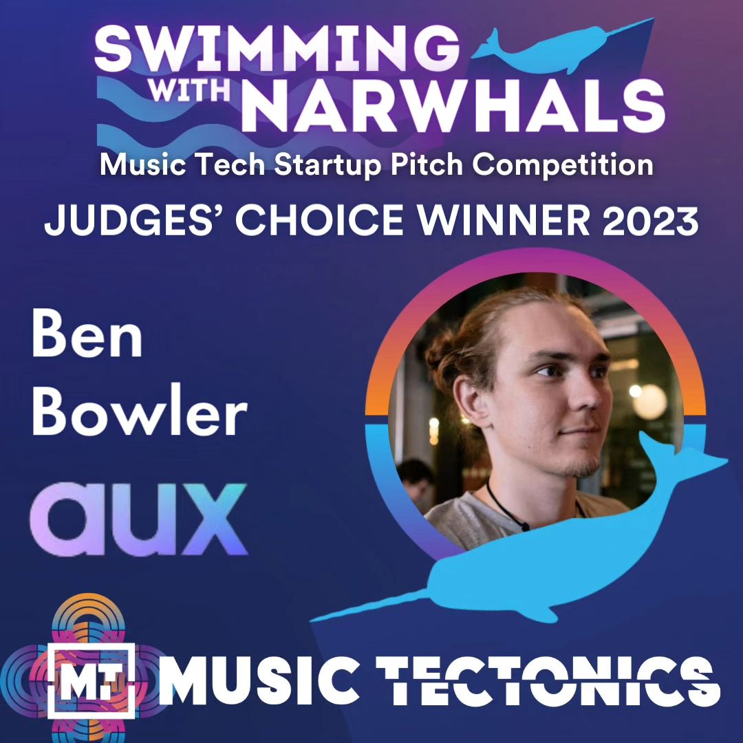 Aux Wins Music Tectonics Startup Competion – Judges Choice