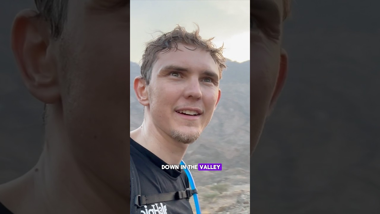 Video: First night camping in the Hajar Mountains #oman #cycling #mtb