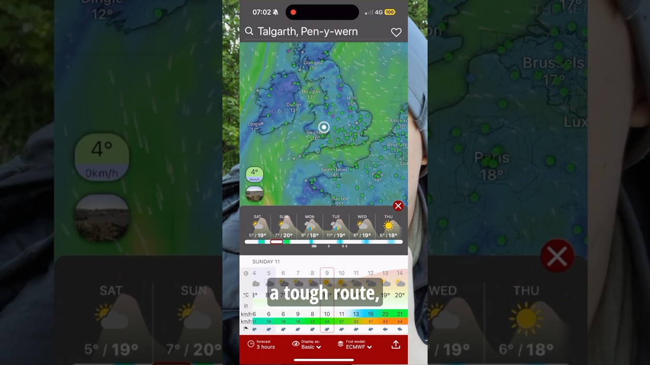 Video: Forecast and send of for #dragonhikeandfly #paragliding #adventure