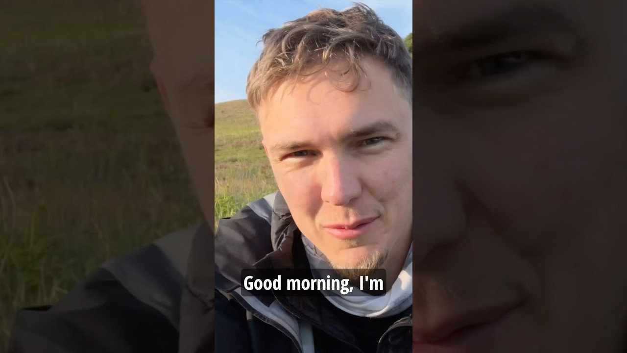 Video: Good morning from beautiful South East Wales #paragliding #hikeandfly
